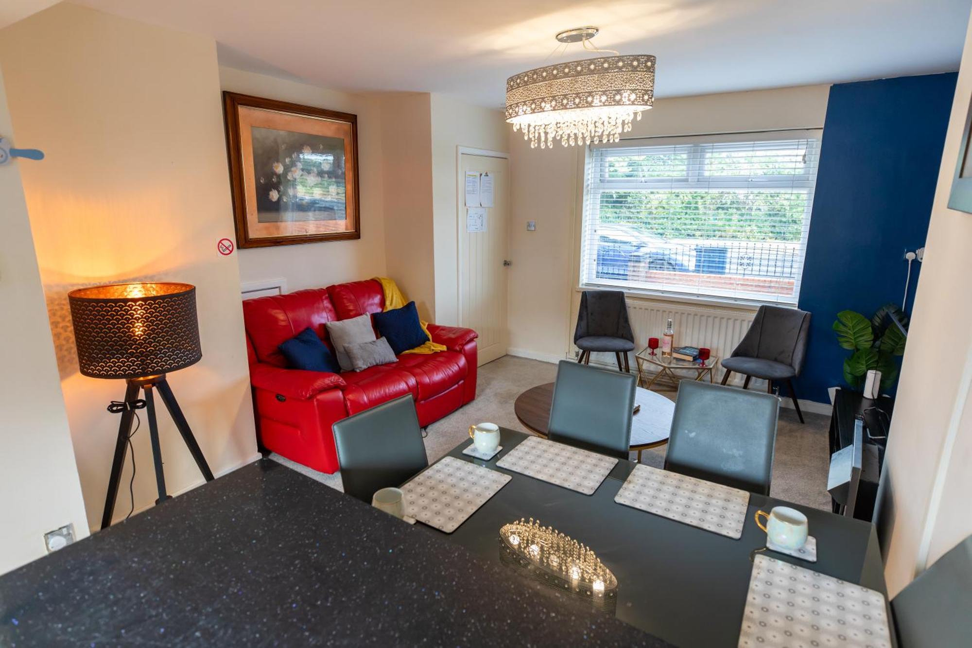 Og Stays Ii- 3Bedroom House Near Nissan & Stadium, Free Parking Sunderland  Eksteriør bilde